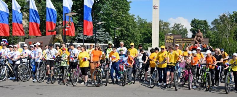 Велопробег "Спортивная Россия" в Ясном