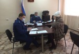 Прокурор области Руслан Медведев подвел итоги за  2021 год и провел прием граждан в Ясном