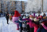 В ЗАТО Комаровский прошел «Праздник зимнего двора»