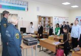Ученики Комаровской школы узнали о том, как выясняют причины пожаров