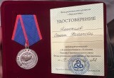 Владелец кафе «HAJIME», Самат Аманжолов, получил медаль «За успехи в бизнесе» II степени!