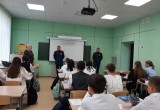 Ветераны боевых действий СВО провели Урок мужества в школе №3