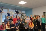 Сотрудники Центральной библиотеки организовали для участников клуба "Оптимист" рождественский вечер!